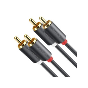 Cable de Audio 2 RCA Macho a 2 RCA Macho - 3