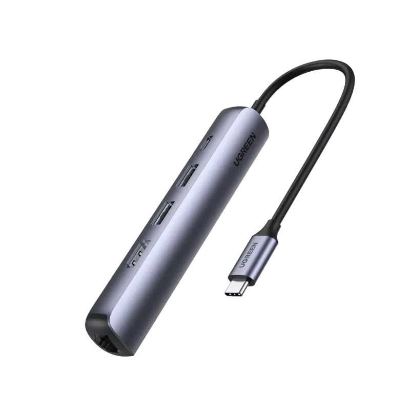 HUB USB-C Docking Station 5 en 1 - Ultra Delg