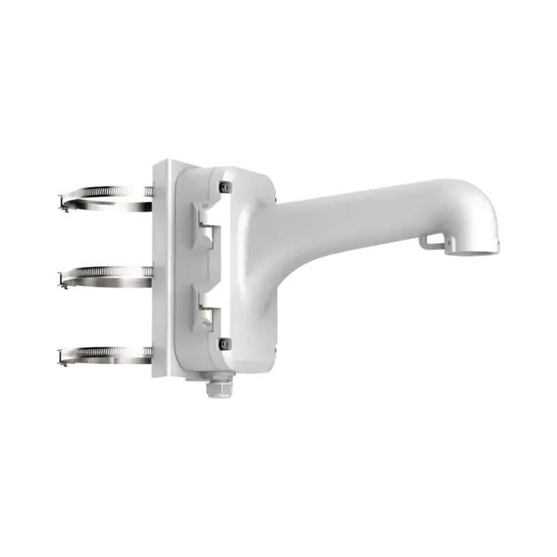 Montaje de Poste para Domos HikvisionColor BlancoU Montaje de Poste para Domos HikvisionColor BlancoU