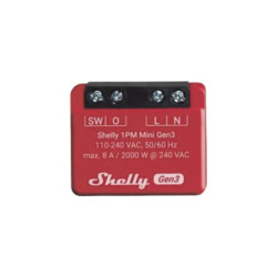 Mini Interruptor inteligente con Wi-Fi, medición d