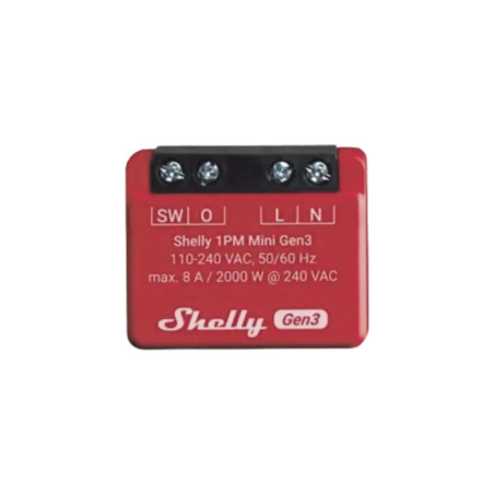 Mini Interruptor inteligente con Wi-Fi, medición d