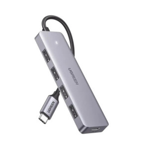 HUB USB-C 30 4 EN 1 - 4 Puertos USB-A 5Gbps -