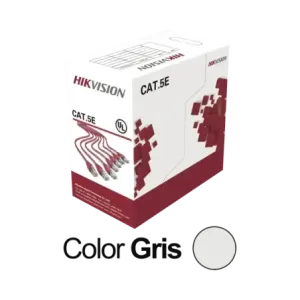 Bobina de Cable UTP 305 MetrosCat5E 24 AWGColor Gr