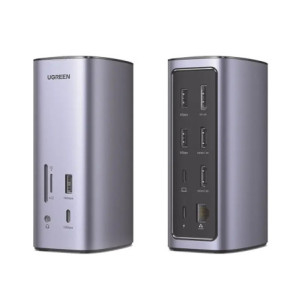 HUB USB-C Docking Revodok Pro 12 en 1 - 2 USB