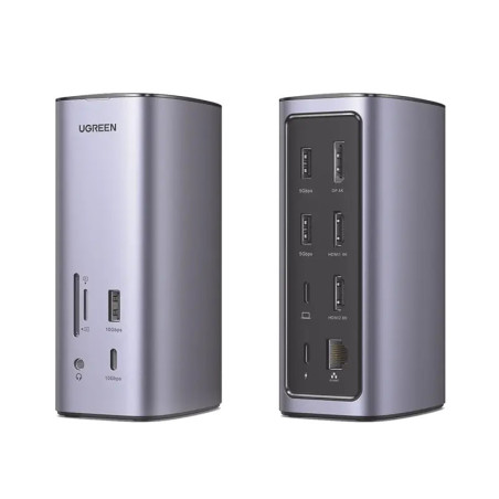 HUB USB-C Docking Revodok Pro 12 en 1 - 2 USB