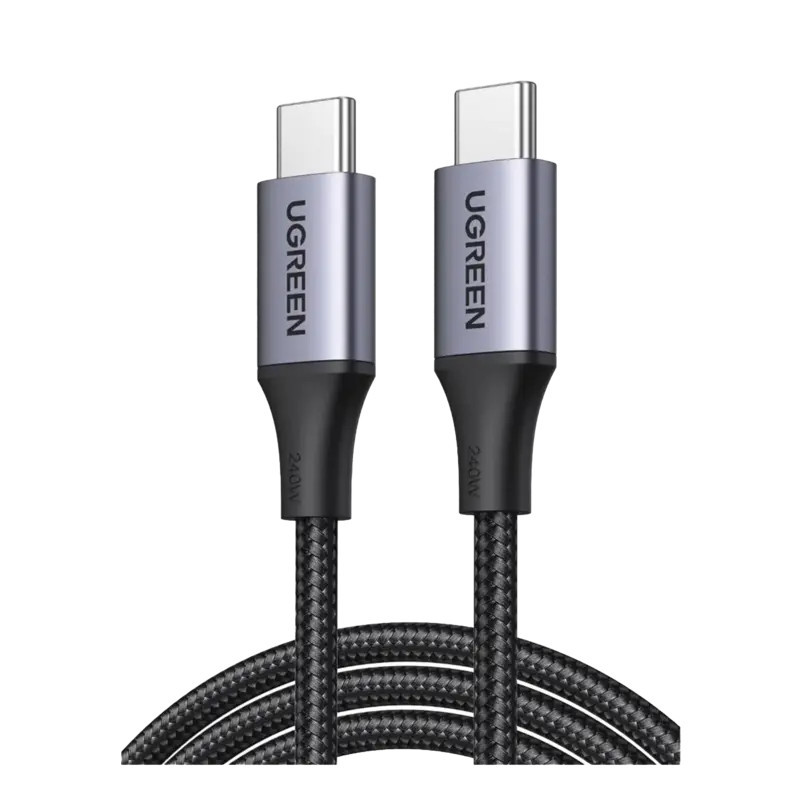 Cable USB-C a USB-C - 2 Metros - Potencia de Cable USB-C a USB-C - 2 Metros - Potencia de