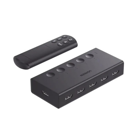 Conmutador HDMI 5X1 - 4K@60Hz - HDMI 20, 14 -