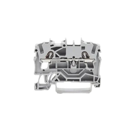 Borna de paso para 2 conductores, 2,5 mm², Ap