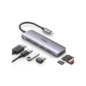 HUB USB-C Docking Station 6 en 1 - HDMI 4K@30