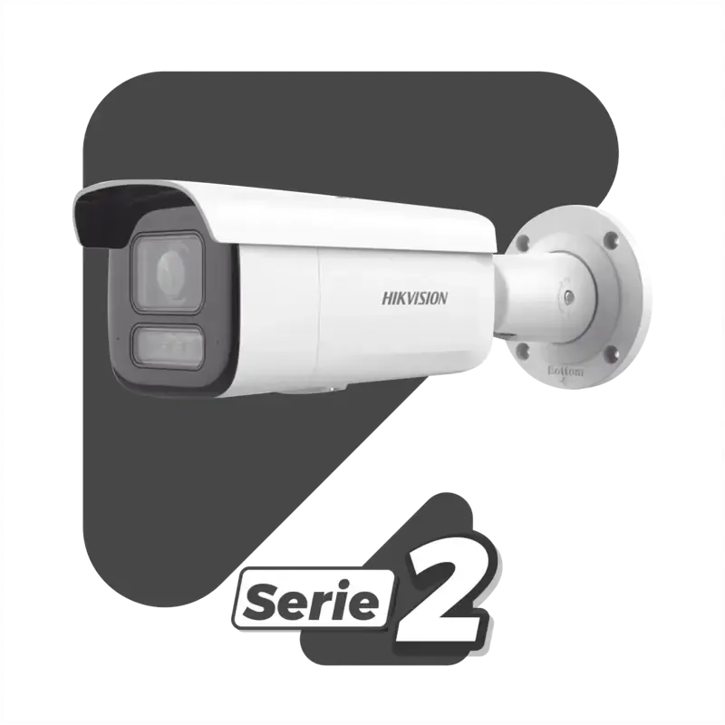 Dual Light + 2 Micrófonos Integrados Bala IP 2 Meg Dual Light + 2 Micrófonos Integrados Bala IP 2 Meg