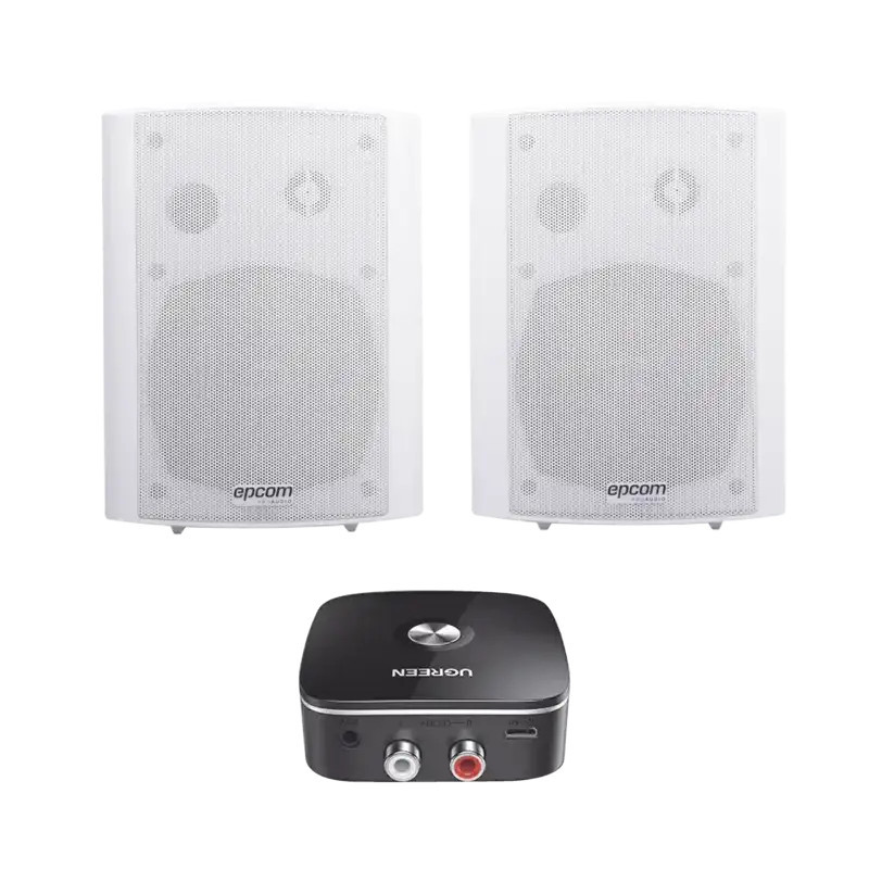 Kit  Altavoces + Modulo Receptor BT - Montaje