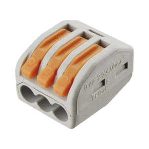 Conector Compacto para 1 Cable de Entrada 2 C
