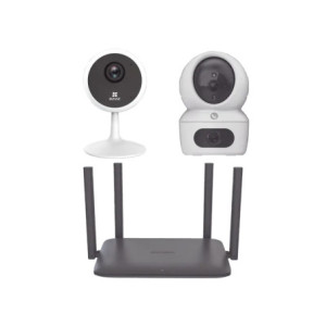 Kit de cámaras WiFi Para Uso en Interior - In