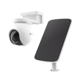 Kit de Cámara de Batería Recargable  y Panel