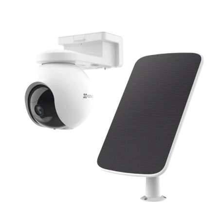 Kit de Cámara de Batería Recargable  y Panel
