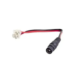 Cable con conector hembra, alimentación para