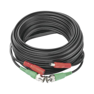 Cable coaxial  BNC RG59  + Alimentación - SIA