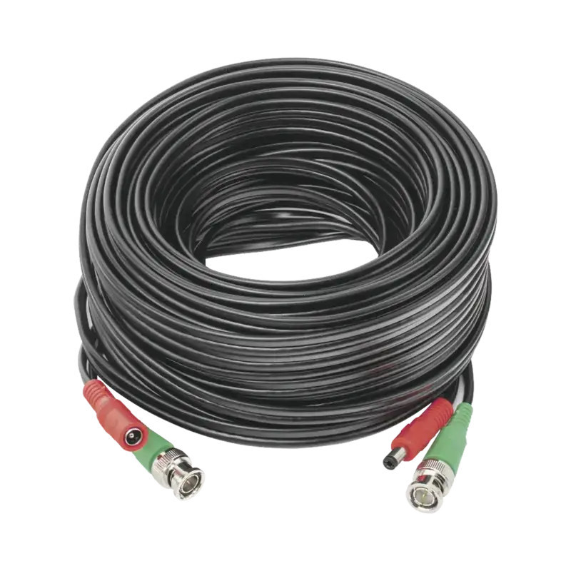 Cable coaxial BNC RG59 + Alimentación - SIA Cable coaxial BNC RG59 + Alimentación - SIA