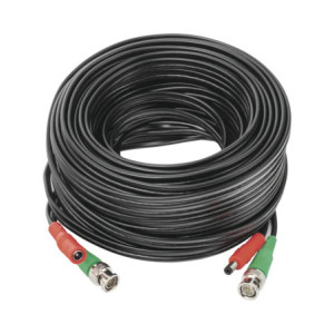 Cable coaxial  BNC RG59  + Alimentación - SIA