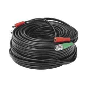 Cable coaxial  BNC RG59  + Alimentación - SIA