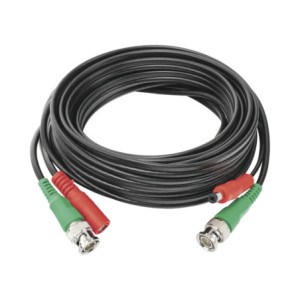 Cable coaxial  BNC RG59  + Alimentación - SIA