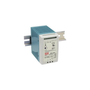 Fuente de poder Riel Din 12V, 100W con Cargad