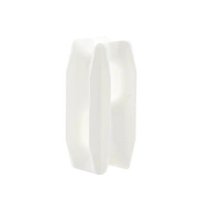 Aislador Blanco para postes de esquina de alt