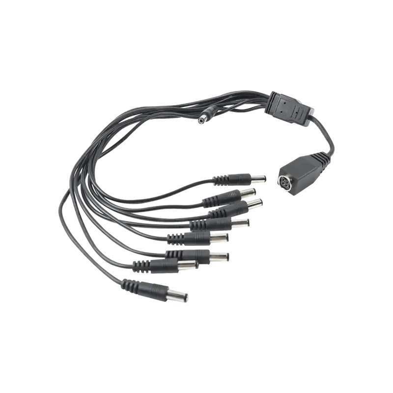 Cable con 9 Vías para Alimentar 8 Cámaras TURBOHD Cable con 9 Vías para Alimentar 8 Cámaras TURBOHD