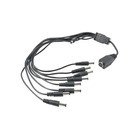 Cable con 9 Vías para Alimentar 8 Cámaras TURBOHD