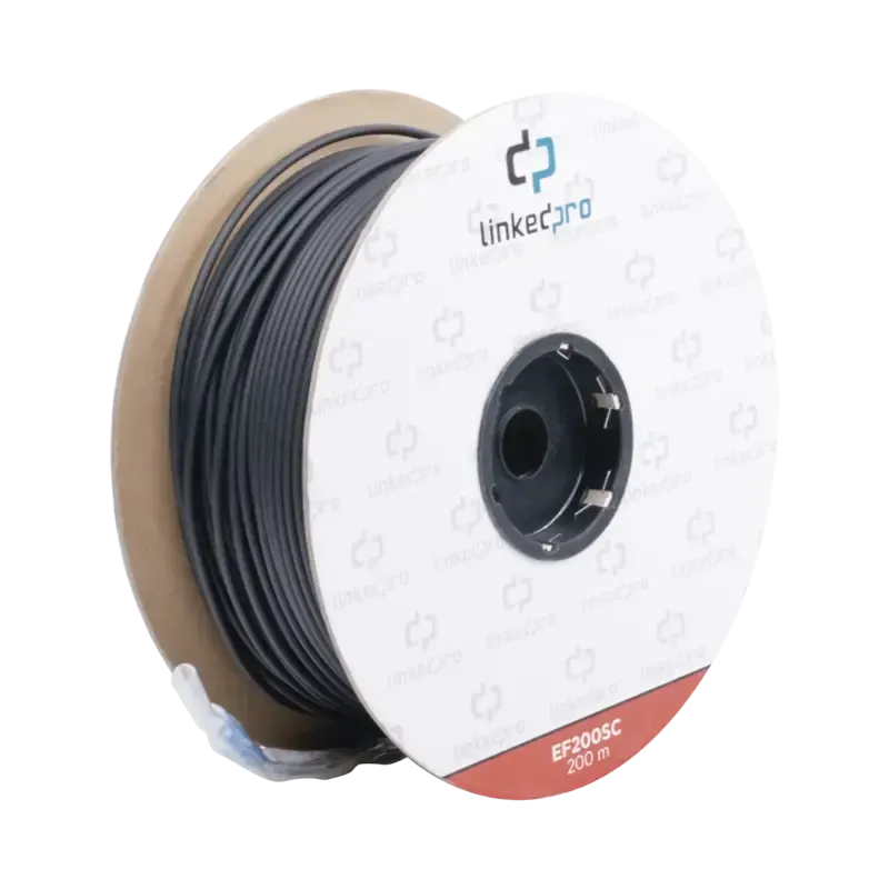 Carrete de Fibra Óptica Monomodo con Conectores SC Carrete de Fibra Óptica Monomodo con Conectores SC