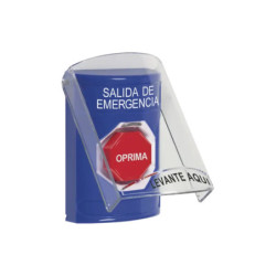 Botón de Salida de Emergencia, Texto en Español, T