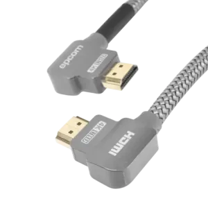 Cable HDMI Angulo 90Gr 1m  Alta Definición  Version