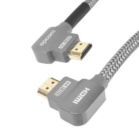 Cable HDMI Angulo 90Gr 3m  Alta Definición  Version