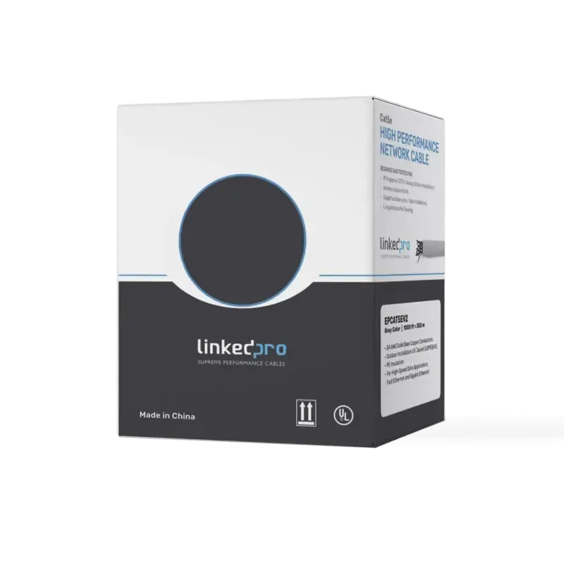 Bobina de cable de 305 m  1000 ft  Cat5e, Aleación Bobina de cable de 305 m  1000 ft  Cat5e, Aleación