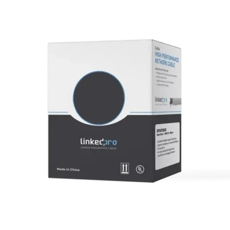 Bobina de cable de 305 m  1000 ft  Cat5e, Aleación