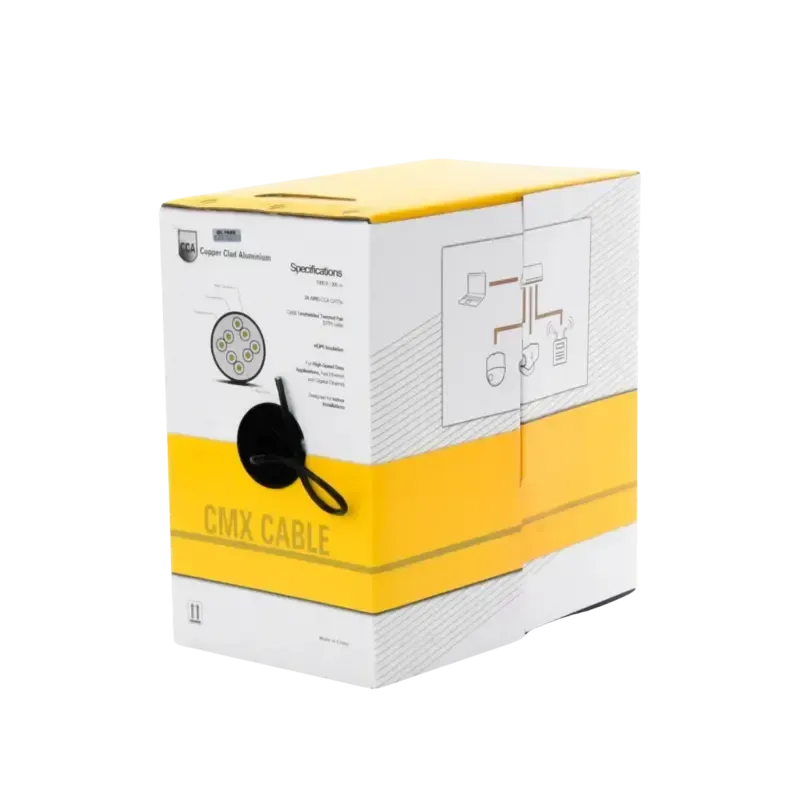 Bobina de cable de 305 m 1000 ft Cat5e, Aleación d Bobina de cable de 305 m 1000 ft Cat5e, Aleación d