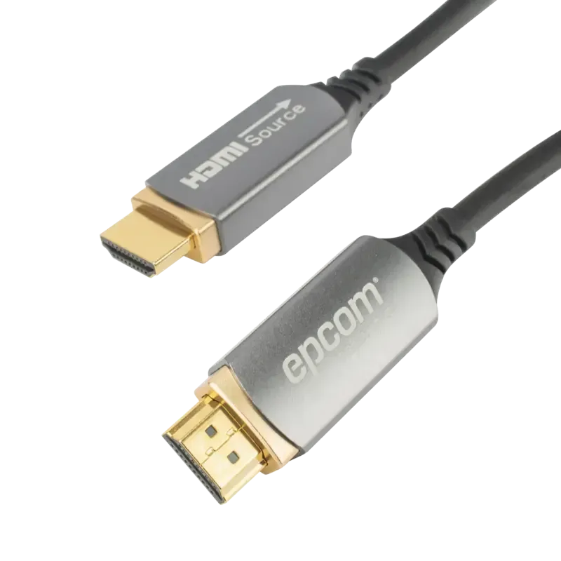Cable HDMI de Fibra Óptica de 10m  Alta Definición Cable HDMI de Fibra Óptica de 10m  Alta Definición