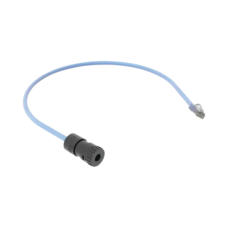 Cable de Conexión en Campo Jack a Plug RJ45, Categ Cable de Conexión en Campo Jack a Plug RJ45, Categ