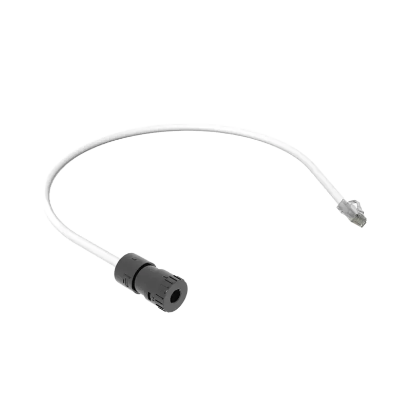 Cable de Conexión en Campo Jack a Plug RJ45, Categ Cable de Conexión en Campo Jack a Plug RJ45, Categ