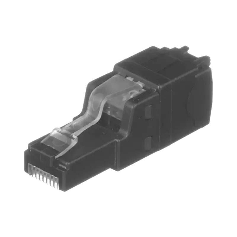 Plug RJ45 UTP, Instalación Recta, Terminación en C Plug RJ45 UTP, Instalación Recta, Terminación en C