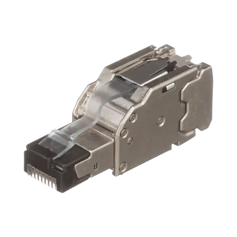 Plug RJ45 Blindado, Instalación Recta, Terminación Plug RJ45 Blindado, Instalación Recta, Terminación