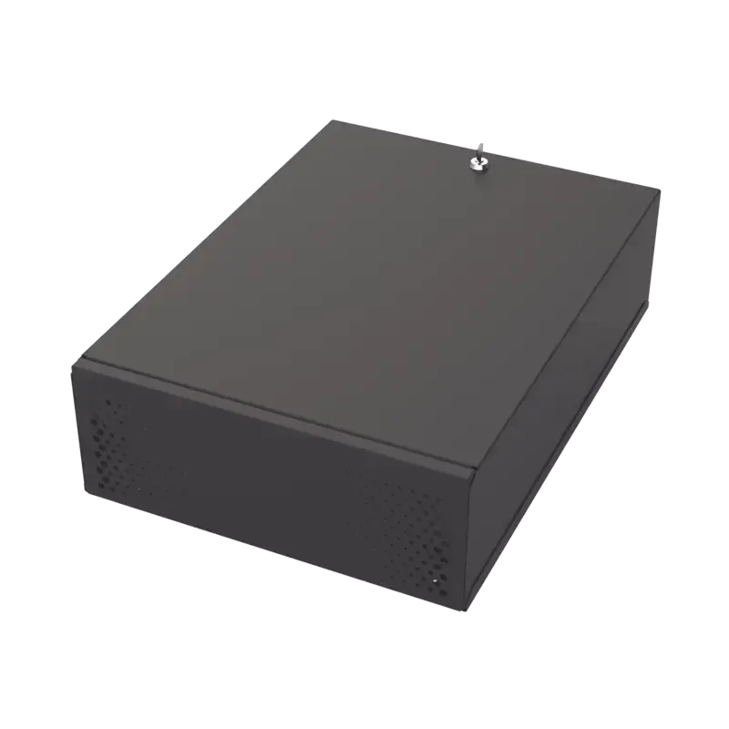 Gabinete Metálico para DVR/NVR con Chapa y llave. Gabinete Metálico para DVR/NVR con Chapa y llave.