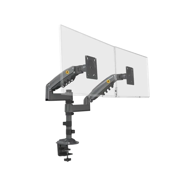 Montaje de Escritorio articulado para 2 monitores Montaje de Escritorio articulado para 2 monitores