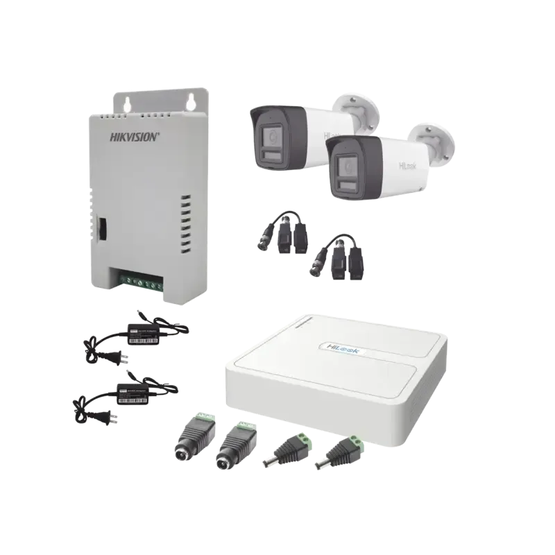 Kit HiLook Audio Bidireccional TurboHD 1080pDVR 4 Kit HiLook Audio Bidireccional TurboHD 1080pDVR 4