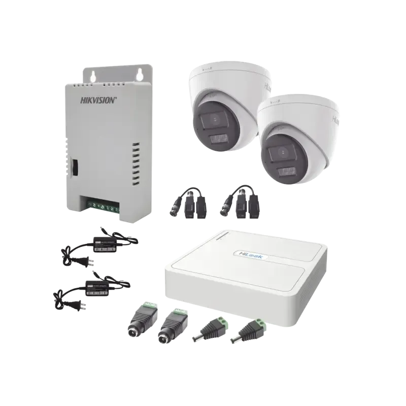 Kit HiLook Audio Bidireccional TurboHD 1080pDVR 4 Kit HiLook Audio Bidireccional TurboHD 1080pDVR 4