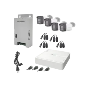 Kit HiLook Audio Bidireccional TurboHD 1080pDVR 4