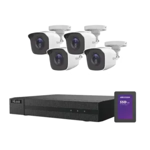 KIT TurboHD 1080p + SSD de 1 TB 1024 GBDVR 4 canal