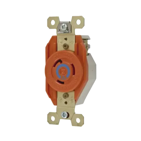 Receptáculo Sencillo de Media Vuelta/ 20 A 250 V C