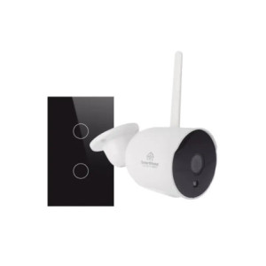 Wifi KIT 1 camara Wifi y 1 apagador inteligen