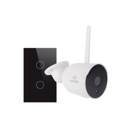 Wifi KIT 1 camara Wifi y 1 apagador inteligen